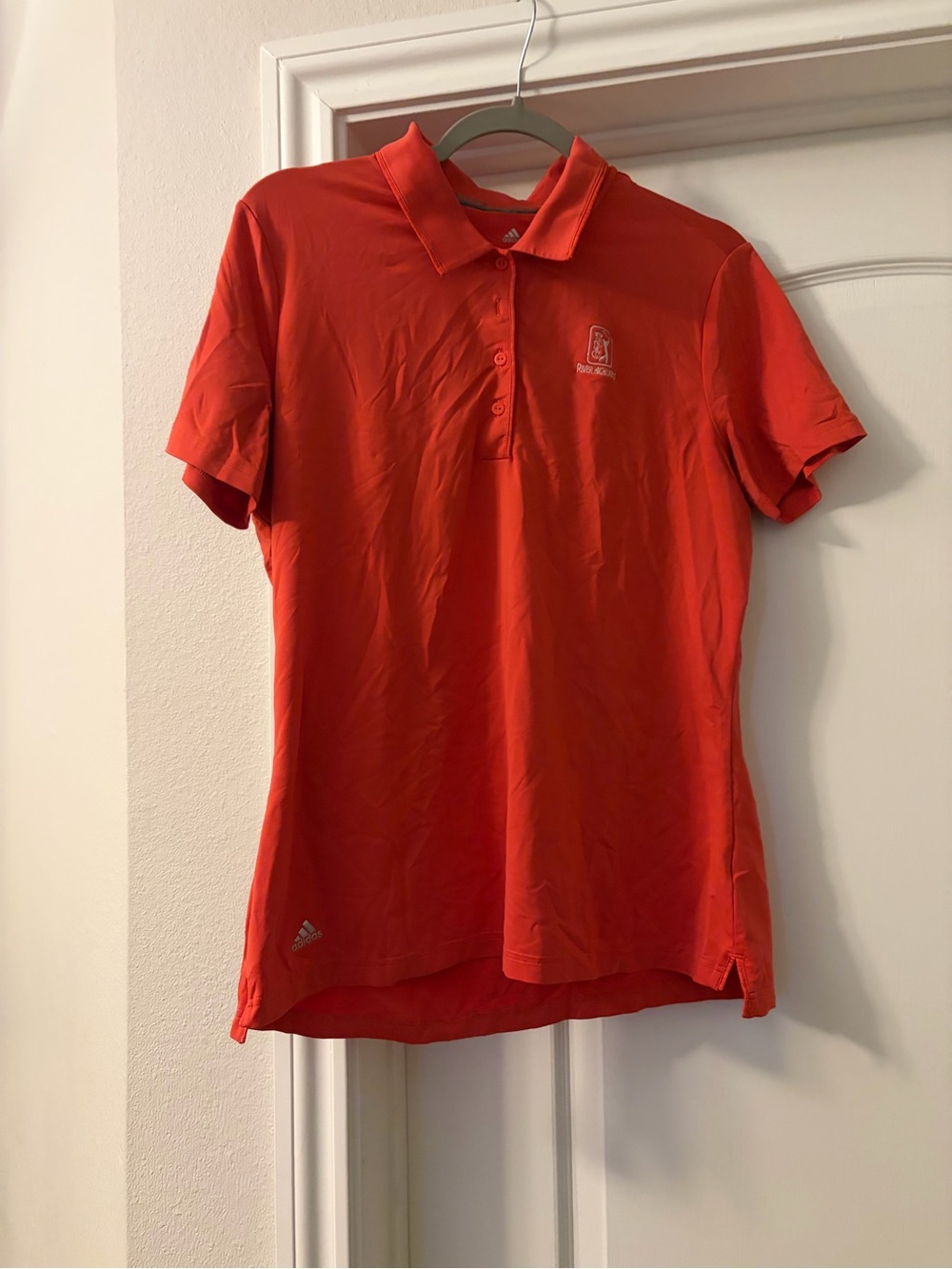 adidas TPC River Highlands Golf Women's Red Polo ⛳️🏌️‍♀️